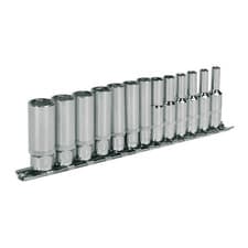 Image of Sealey AK2692 13pc 1/4"Sq Drive Deep WallDrive® Socket Set