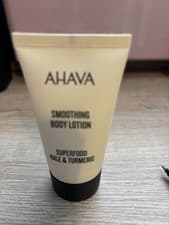 Image of Ahava Body Smoothing Lotion Superfood Kale & Turmeric Moisturiser 40ml ~ New
