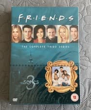 Image of Friends Season 3 DVD Box Set (2000) – Complete 4‑Disc Set – Used– TV Comedy