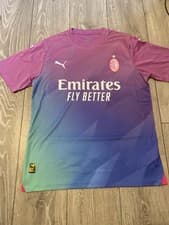 Image of Puma AC Milan 3rd edition football shirt jersey 2023 2024 Men’s size large