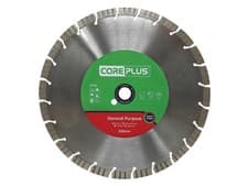 Image of CorePlus GP350 General-Purpose Hybrid Turbo Diamond Blade 350mm CORDBGP350