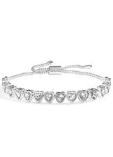 Image of Radley London Silver Plated Heart Stone Set Bracelet NEW