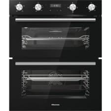 Image of Hisense BID75211BGUK Built Under 60cm Electric Double Oven Black A/A