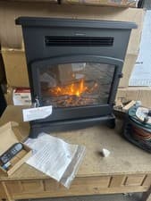 Image of Be Modern Hemsworth 2kW Matt Electric Stove (H)618mm (W)570mm( B)
