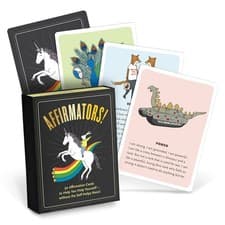 Image of Affirmators 50 Affirmative Cards to Help You Help Yourself - without the Self-He