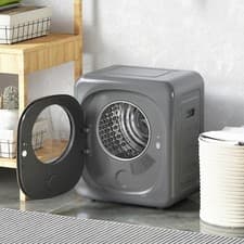 Image of 4kg Vented Tumble Dryer with 5 Drying Mode, Compact Dryer Machine, 800W