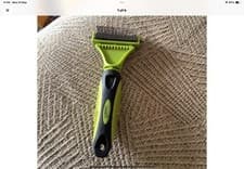 Image of Dog Puppy Pet Dematting Grooming Comb Brush Groom Hair Fur De-Matting Rake Tool