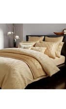 Image of Donna Karan GOLD DUST F/ Queen Duvet Cover +2 Standard Shams