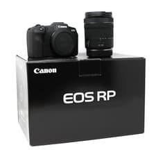 Image of Canon EOS RP & 24-105mm f/4-7.1 STM lens+memory c+lenshood+bag+tripod mint cond