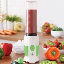 Image of Quest One Touch Personal Blender BPA Free Stainless Steel Easy Clean Container