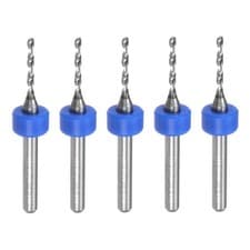 Image of 1.45mm Tungsten Carbide CNC Engraving Print Circuit Board PCB Drill Bits 5 Pcs
