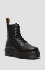 Image of Doc Martens Jadon III Pisa Soft Leather Platform Boot Black Dr AirWair Iconic