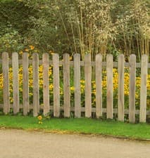 Image of 1.8m x 0.9m Pressure Treated Heavy Duty Pale Picket Fence Panel - Pack of 3/4/5