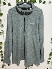 Image of Regatta Women’s Green Fleece With Quarter Zip Size 16