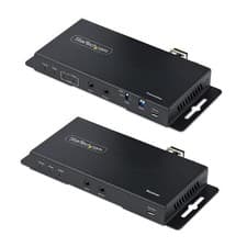 Image of StarTech 4K HDMI over Fiber Extender Kit 4K 60Hz up to 3300ft/1km (Single Mod...