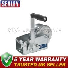 Image of Sealey Geared Hand Winch 900kg Capacity GWE2000M