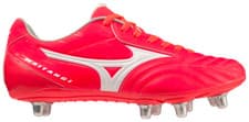 Image of Mizuno Waitangi PS Rugby Boots Soft Ground Adults Red