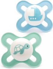 Image of MAM Original Start Soothers 0-2 Months | 2 Pack | Newborn Dummies | Comes in Dum