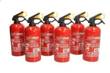 Image of Fire Extinguisher OGNIOCHRON OGN GP1Z BC 1KG 6SET
