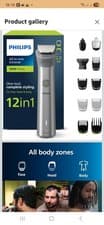 Image of Philips Series 5000 All-in-one Trimmer, 12-in-1 for fac, head body MG5950/15)