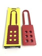 Image of KASP 205 SERIES - K20518 NYLON LOCK OUT (OFF) SAFETY HASP - K205 - 18mm