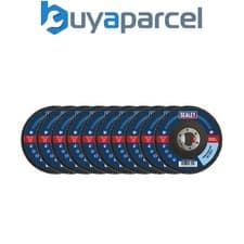 Image of Sealey FD1156010 115mm Zirconium Flap Discs 60Grit 22mm Bore - Pack of 10