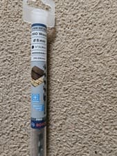 Image of BOSCH Pro Wood Auger Bit 8mm x 235mm Hex Shank for Wood Drilling