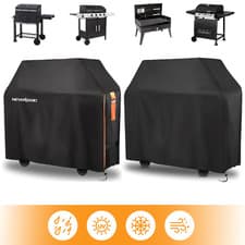 Image of Heavy Duty BBQ Cover Waterproof Barbecue Grill Protector Outdoor Covers XS -XXXL