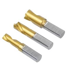 Image of 3-Piece Spot Weld Drill Bit Set – HSS Titanium-Coated with Cobalt Tips