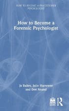 Image of How to Become a Forensic Psychologist - 9781138938144