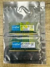 Image of Crucial 16GB (2x8GB) 3200MHz 260 Pin SODIMM DDR4 RAM Memory Kit (CT2K8G4SFRA32A)