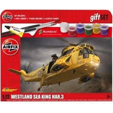 Image of Airfix 1:72 Scale Westland Sea King HAR.3 Large Starter Set A55307B