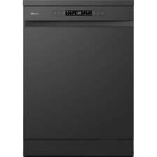 Image of Hisense HS622E90BUK Full Size Dishwasher Black E Rated