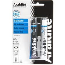Image of Araldite Standard 2 x 15ml Two Part Epoxy Glue for Strong Durable Repairs