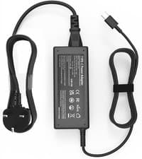 Image of 65W USB-C Charger for Lenovo ThinkPad T14 T15 T480 T490 Yoga Chromebook UK PD