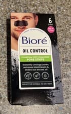 Image of 4 X Boxes New Biore Charcoal Deep Cleansing Pore Strips. Includes 24 Strips