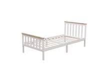 Image of Starlight Beds Somnium Pine Wood Slatted Bed Frame Bedroom Furniture