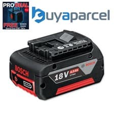 Image of Bosch 18v 4.0Ah Battery Lithium Ion Li-ion Cordless 4ah Genuine UK Coolpack