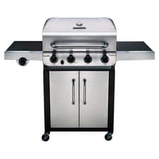 Image of Char-Broil Convective 440S - 4 Burner Gas BBQ Grill with Side Burner - Si 140846