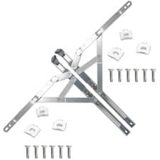 Image of Egress Easy Clean Window Hinges 12" & 16" 13mm & 17mm Stack Heights Kit