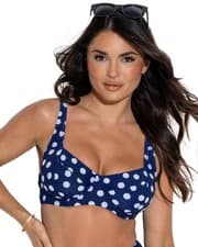 Image of Pour Moi Santa Monica Bikini Top Non-Padded Wired Womens Swimwear 27990