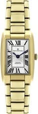 Image of Dreyfuss Ladies Watch Silver Dial and Gold Strap DLB00053/01