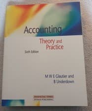 Image of New Accounting Theory and Practice 6th Edition, Excellent Condition