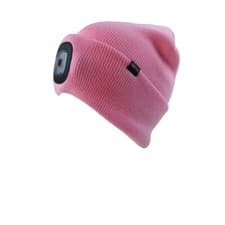 Image of Unisex LED Beanie Hat With USB Rechargeable Battery 5 Hours High Powered Light