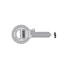 Image of ABUS 65/15 Right Hand Key Blank 09328