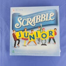 Image of Scrabble Junior: Your Child's First Crossword Game by Milton Bradley (NEW)