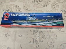 Image of Airfix Vintage Classics Set - A04201V HMS Victorious - Plastic Model Ship Kits