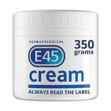 Image of E45 Moisturising Cream 350g - Dermatological Itch Relief Cream FAST & FREE P&P