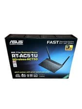 Image of ASUS RT-AC51U Dual-Band WiFi Router AC750 Wireless Router Boxed Opened Unused