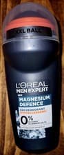 Image of Loreal Men Expert Magnesium Defence Hypoallergenic 48H Roll-On Deodorant